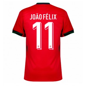 Portugalsko Joao Felix #11 Domácí Dres ME 2024 Krátký Rukáv